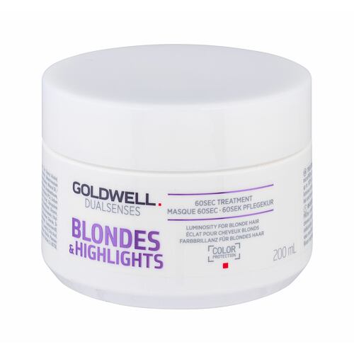 Maska na vlasy Goldwell Dualsenses Blondes & Highlights 60 Sec Treatment 200 ml