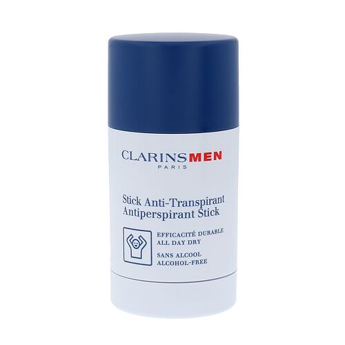 Antiperspirant Clarins Men Body Antiperspirant Stick 75 g poškozená krabička
