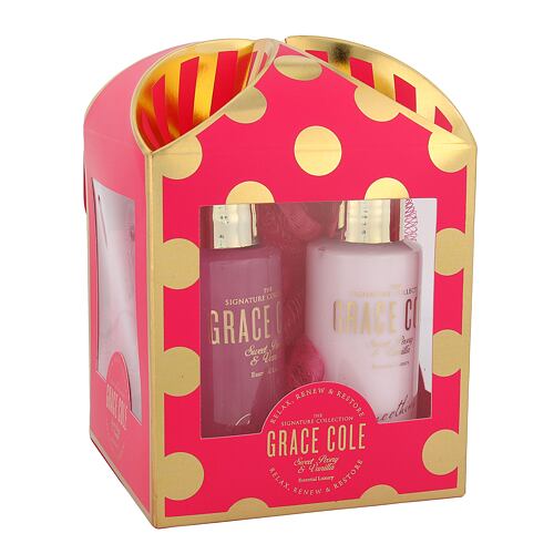 Sprchový gel Grace Cole Sweet Peony & Vanilla 100 ml poškozená krabička Kazeta