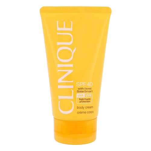Opalovací přípravek na tělo Clinique Sun Care SPF40 150 ml poškozená krabička