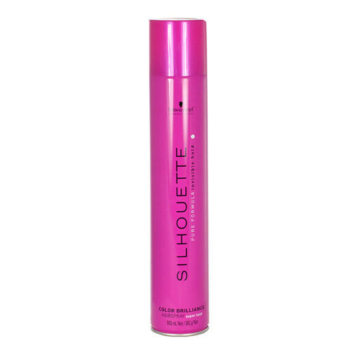 Lak na vlasy Schwarzkopf Professional Silhouette Color Brilliance 500 ml Super Hold poškozený flakon