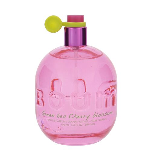 Parfémovaná voda Jeanne Arthes Boum Green Tea Cherry Blossom 100 ml poškozená krabička