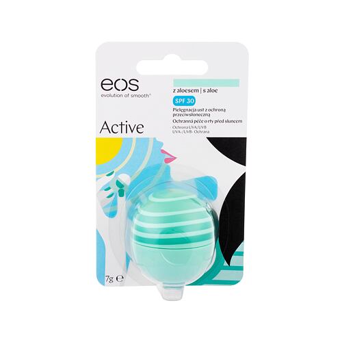 Balzám na rty EOS Active SPF30 7 g Aloe bez krabičky