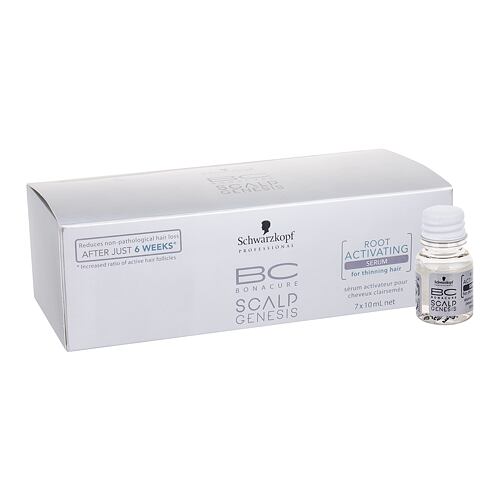 Přípravek proti padání vlasů Schwarzkopf Professional BC Bonacure Scalp Genesis  Root Activating Serum 7x10 ml poškozená krabička