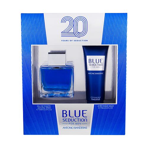 Toaletní voda Banderas Blue Seduction 100 ml poškozená krabička Kazeta