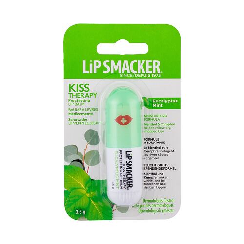 Balzám na rty Lip Smacker Kiss Therapy Protecting 3,5 g Eucalyptus Mint