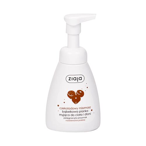 Tekuté mýdlo Ziaja Chocolate Mix Hands & Body Foam Wash 250 ml