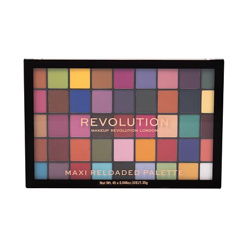 Oční stín Makeup Revolution London Maxi Re-loaded 60,75 g Monster Mattes