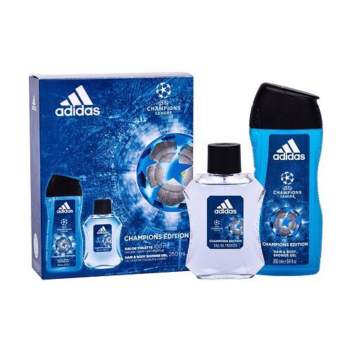 Toaletní voda Adidas UEFA Champions League 100 ml poškozená krabička Kazeta