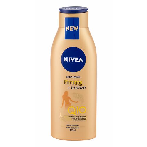 Tělové mléko Nivea Q10 Firming + Bronze 400 ml