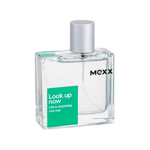 Toaletní voda Mexx Look up Now Life Is Surprising For Him 50 ml poškozená krabička