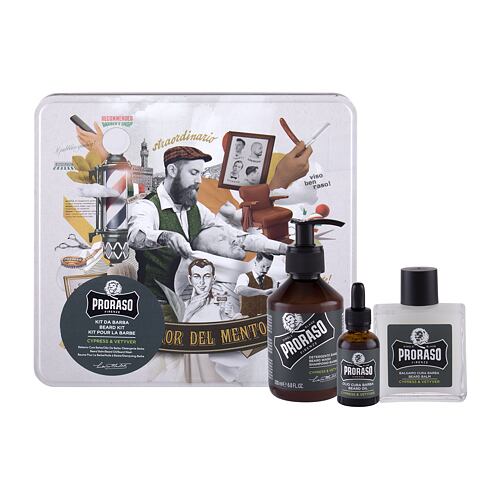 Šampon na vousy PRORASO Cypress & Vetyver Beard Wash 200 ml Kazeta