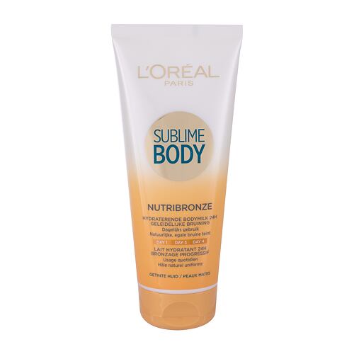 Samoopalovací přípravek L'Oréal Paris Sublime Body Nutribronze Tinted Skin 200 ml