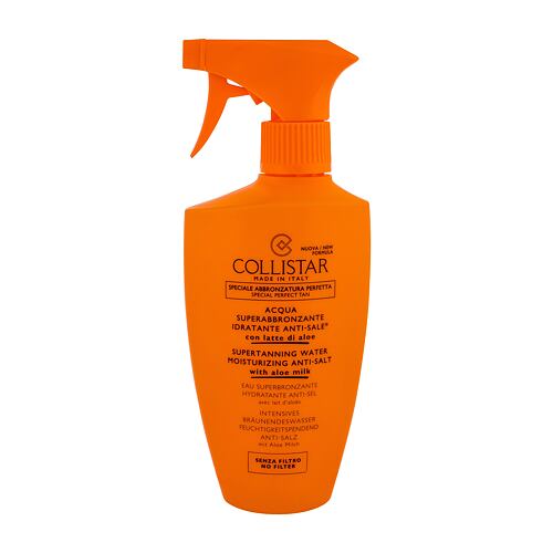 Opalovací přípravek na tělo Collistar Special Perfect Tan Supertanning Water Moisturizing Anti-Salt 400 ml poškozená krabička