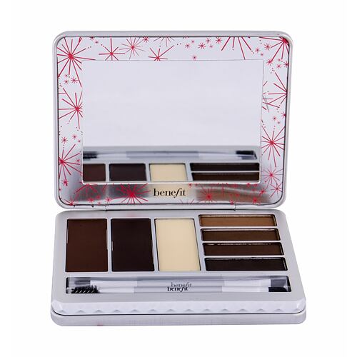 Set a paletka na obočí Benefit Brow Zings  Pro Palette 11,8 g Medium - Deep poškozená krabička