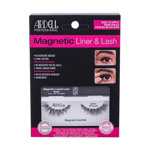 Umělé řasy Ardell Magnetic Liner & Lash Demi Wispies 1 ks Black