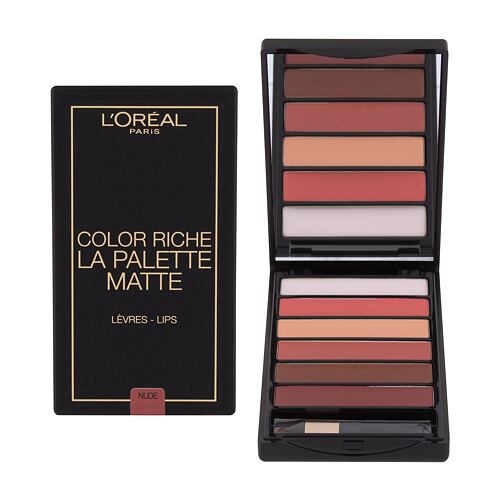 Rtěnka L'Oréal Paris Color Riche La Palette Matte 6 g Nude