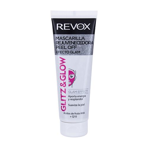 Pleťová maska Revox Glitz & Glow Pink Rejuvenating 80 ml poškozená krabička