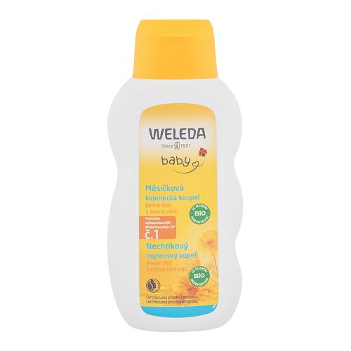 Sprchový krém Weleda Baby Calendula Cream Bath 200 ml