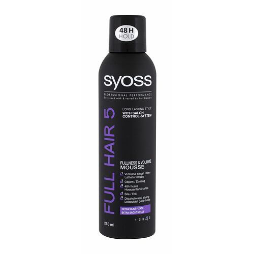 Tužidlo na vlasy Syoss Full Hair 5 250 ml