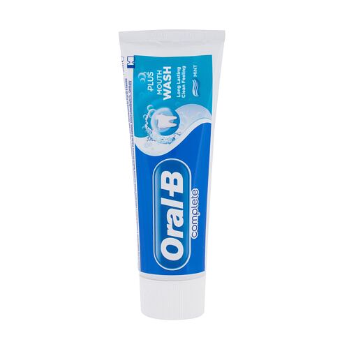 Zubní pasta Oral-B Complete Plus Extra White Cool Mint 75 ml poškozená krabička