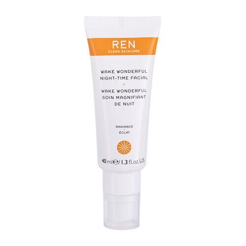 Noční pleťový krém REN Clean Skincare Radiance Wake Wonderful Night-Time Facial 40 ml poškozená krabička