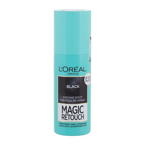 Barva na vlasy L'Oréal Paris Magic Retouch Instant Root Concealer Spray 75 ml Black