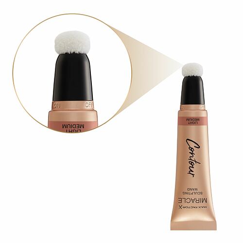 Rozjasňovač Max Factor Contour Miracle Sculpting Wand 10 ml Light Medium