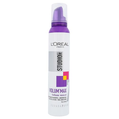 Tužidlo na vlasy L'Oréal Paris Studio Line Volum Max 200 ml poškozený flakon