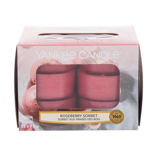Vonná svíčka Yankee Candle Roseberry Sorbet 117,6 g