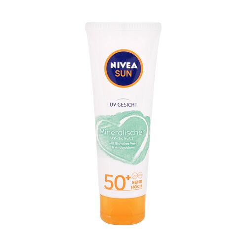 Opalovací přípravek na obličej Nivea Sun UV Face Mineral UV Protection SPF50+ 50 ml