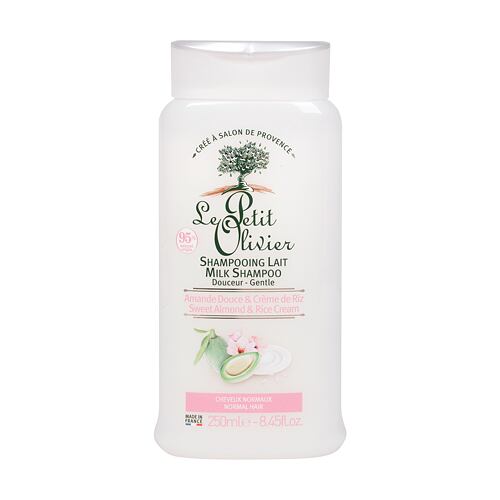 Šampon Le Petit Olivier Sweet Almond & Rice Soft 250 ml