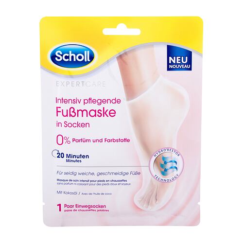 Maska na nohy Scholl Expert Care Intensive Nourishing Foot Mask Coconut Oil 1 ks