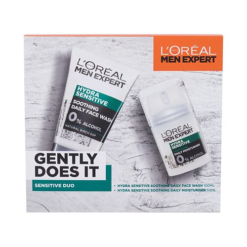 Denní pleťový krém L'Oréal Paris Men Expert Gently Does It 50 ml poškozená krabička Kazeta