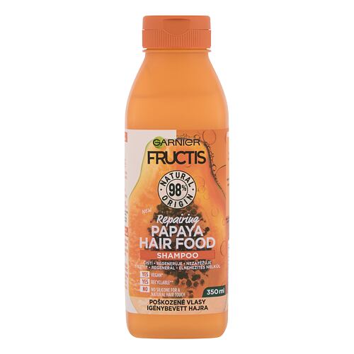 Šampon Garnier Fructis Hair Food Papaya Repairing Shampoo 350 ml