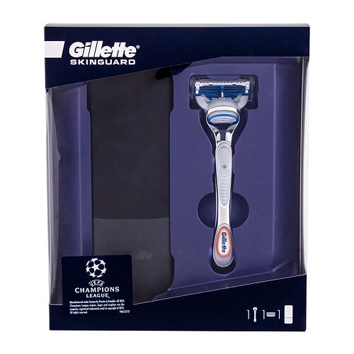 Holicí strojek Gillette Skinguard UEFA 1 ks poškozená krabička Kazeta
