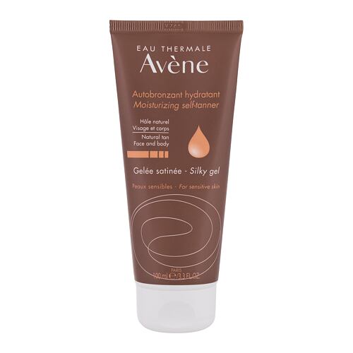 Samoopalovací přípravek Avene Moisturizing Self-Tanner Silky Gel 100 ml poškozená krabička