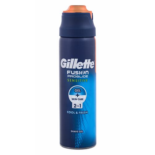 Gel na holení Gillette Fusion Proglide Sensitive 2in1 170 ml