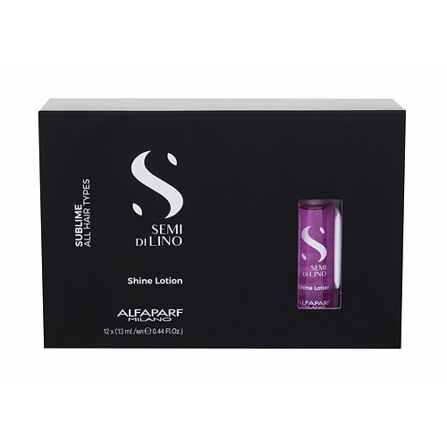 Pro lesk vlasů ALFAPARF MILANO Semi Di Lino Sublime Shine Lotion 12x13 ml