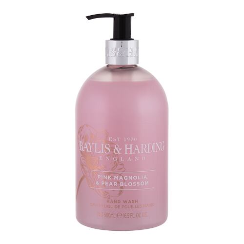 Tekuté mýdlo Baylis & Harding Pink Magnolia & Pear Blossom 500 ml poškozený obal