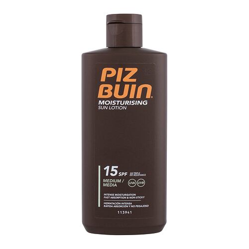 Opalovací přípravek na tělo PIZ BUIN Moisturising Sun Lotion SPF15 200 ml