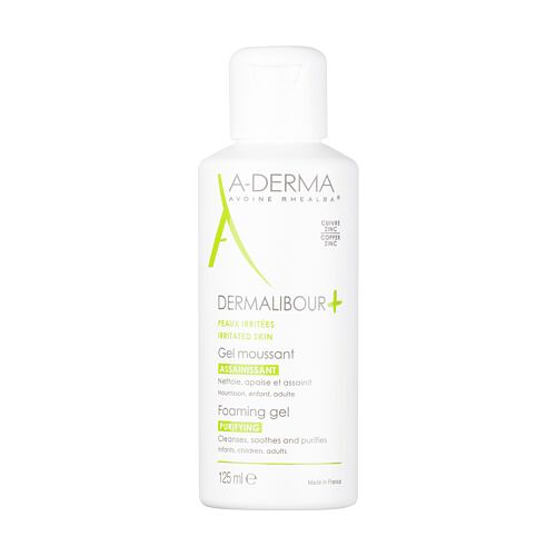 Sprchový gel A-Derma Dermalibour+ Foaming Gel 125 ml