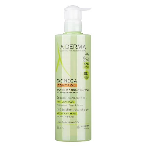 Sprchový gel A-Derma Exomega Control Emollient Cleansing Gel 2in1 500 ml