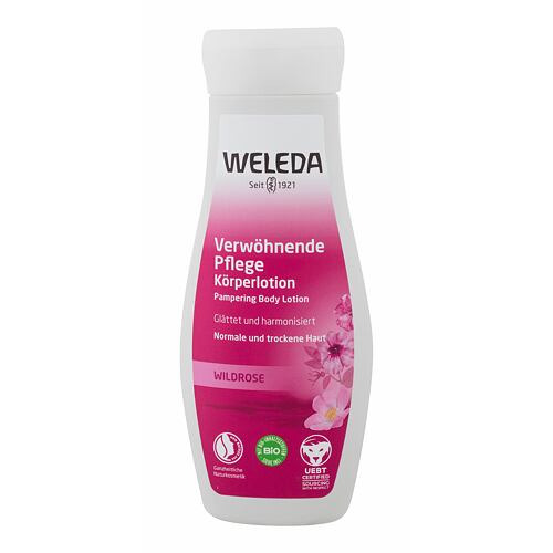 Tělové mléko Weleda Wild Rose Pampering Body Lotion 200 ml