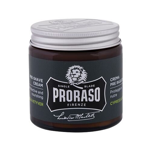 Přípravek před holením PRORASO Cypress & Vetyver Pre-Shave Cream 100 ml