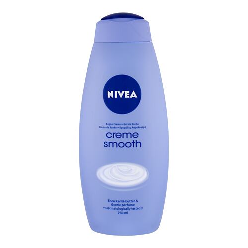 Sprchový krém Nivea Creme Smooth 750 ml poškozená krabička