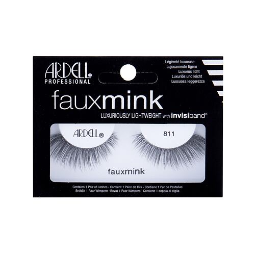 Umělé řasy Ardell Faux Mink 811 1 ks Black poškozená krabička