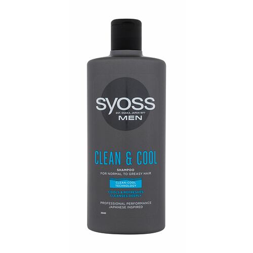 Šampon Syoss Men Clean & Cool 440 ml