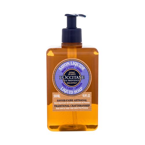 Tekuté mýdlo L'Occitane Lavender Liquid Soap 500 ml