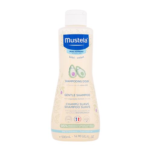 Šampon Mustela Bébé Gentle Shampoo 500 ml